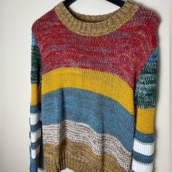 Striped Wool Sweater - Picture 2 of 3